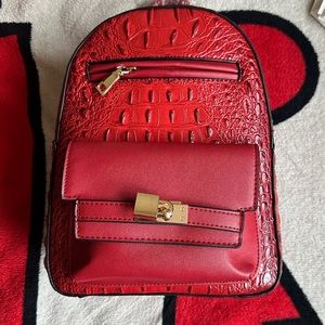 Ostrich Skin Backpack